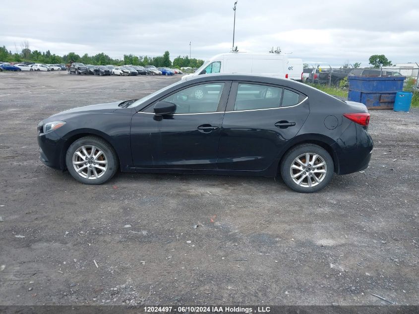 2016 Mazda 3 Touring VIN: 3MZBM1V79GM301461 Lot: 12024497
