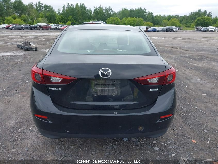 2016 Mazda 3 Touring VIN: 3MZBM1V79GM301461 Lot: 12024497