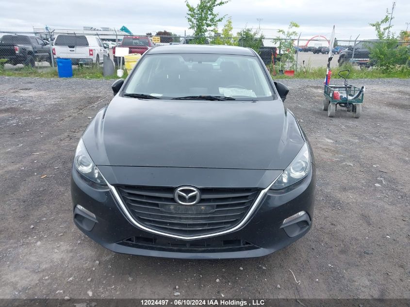 2016 Mazda 3 Touring VIN: 3MZBM1V79GM301461 Lot: 12024497