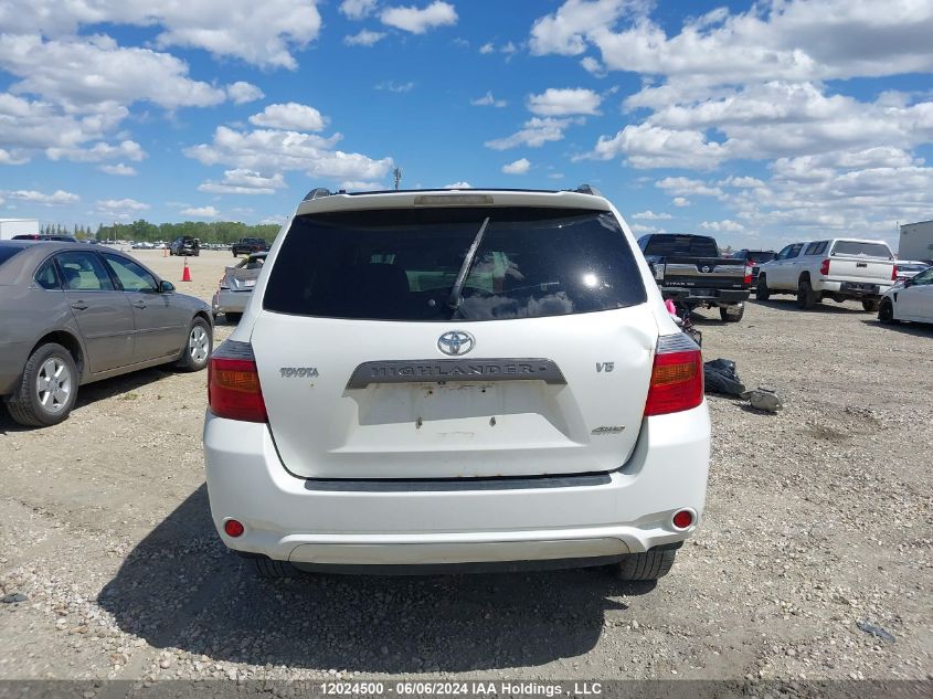 2009 Toyota Highlander Sport VIN: JTEES43A792150549 Lot: 12024500