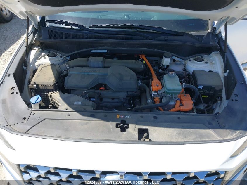 2022 Hyundai Santa Fe Luxury Hybrid Awd VIN: KM8S5DA17NU013705 Lot: 12024537