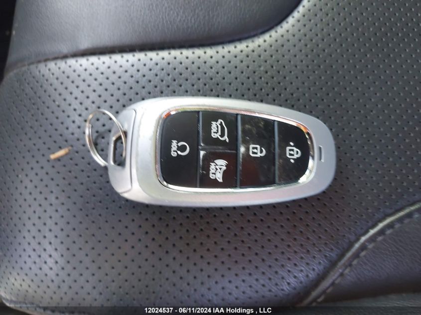 2022 Hyundai Santa Fe Luxury Hybrid Awd VIN: KM8S5DA17NU013705 Lot: 12024537