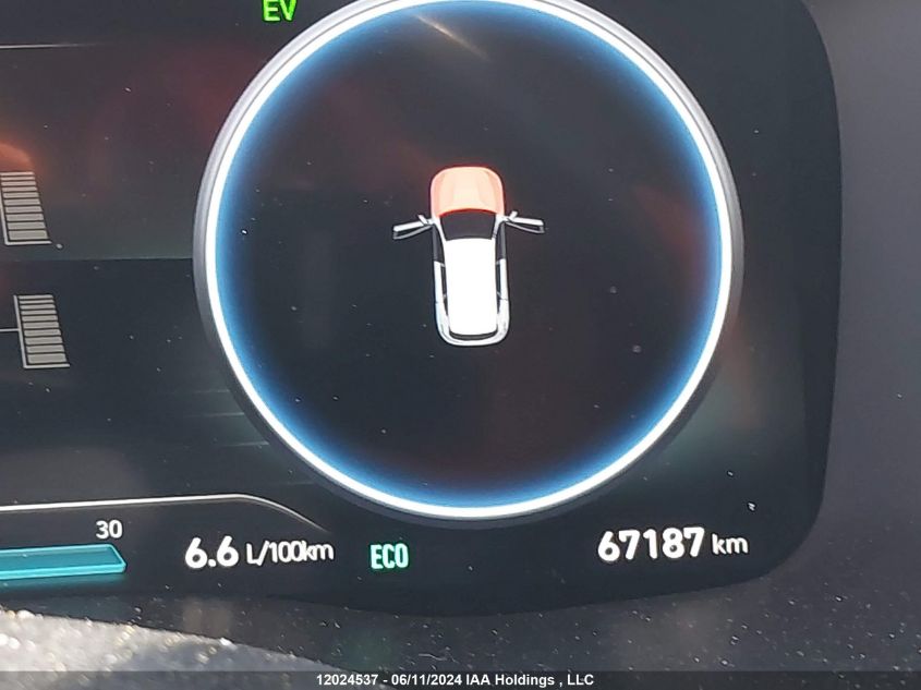 2022 Hyundai Santa Fe Luxury Hybrid Awd VIN: KM8S5DA17NU013705 Lot: 12024537