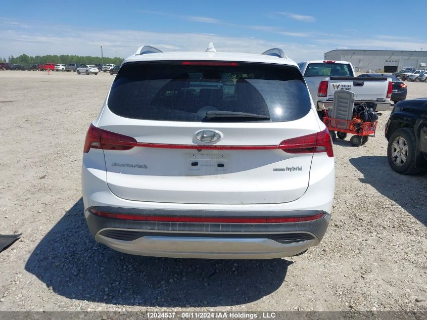 2022 Hyundai Santa Fe Luxury Hybrid Awd VIN: KM8S5DA17NU013705 Lot: 12024537