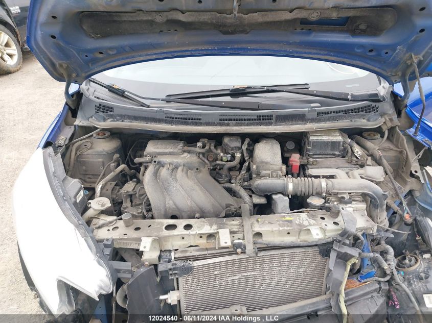 2014 Nissan Versa VIN: 3N1CE2CP2EL365831 Lot: 12024540