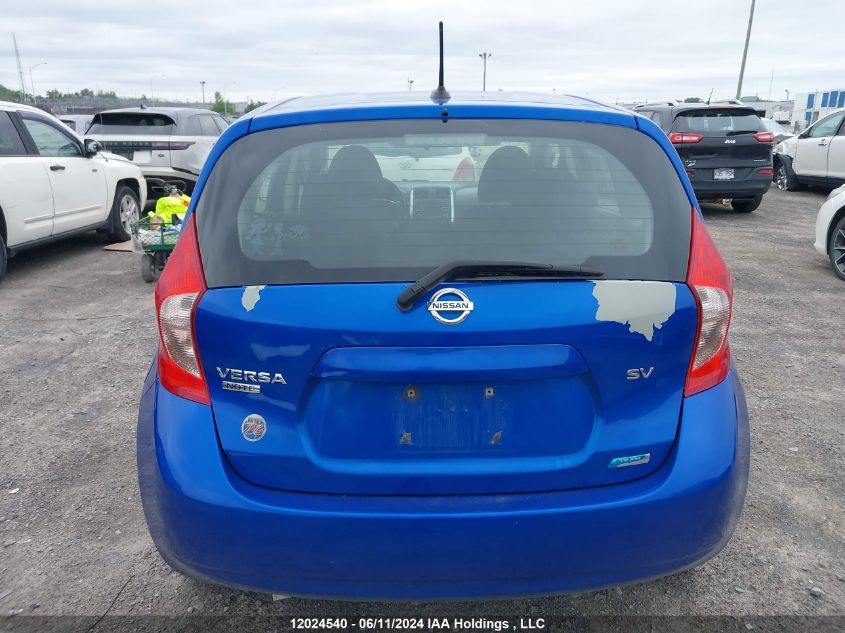 2014 Nissan Versa VIN: 3N1CE2CP2EL365831 Lot: 12024540