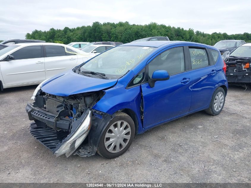 2014 Nissan Versa VIN: 3N1CE2CP2EL365831 Lot: 12024540