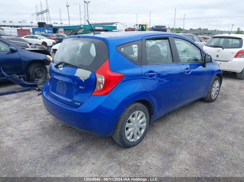 2014 Nissan Versa VIN: 3N1CE2CP2EL365831 Lot: 12024540