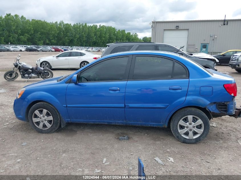 2010 Kia Rio Lx/Sx VIN: KNADH4B34A6616630 Lot: 12024544