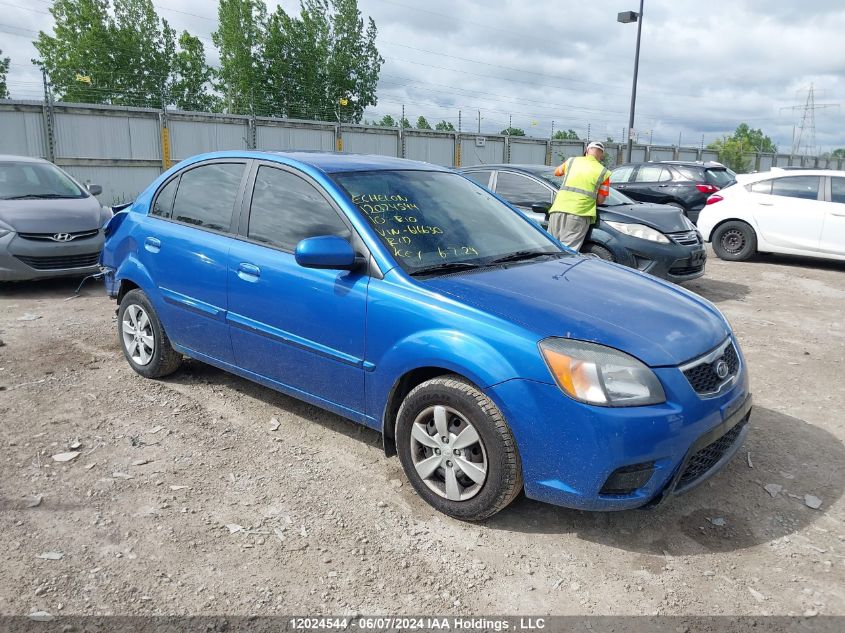 2010 Kia Rio Lx/Sx VIN: KNADH4B34A6616630 Lot: 12024544