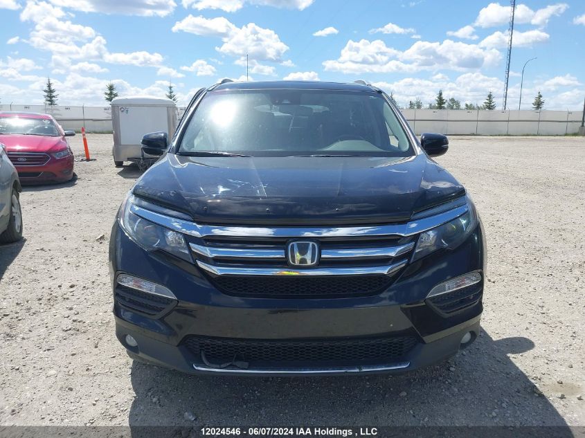 2016 Honda Pilot Touring VIN: 5FNYF6H96GB507360 Lot: 12024546