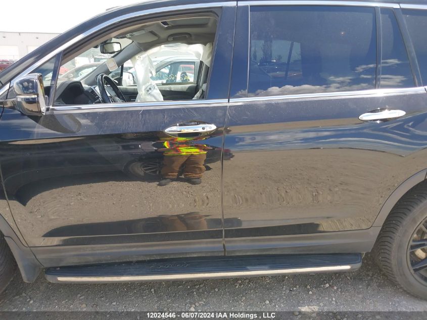 2016 Honda Pilot Touring VIN: 5FNYF6H96GB507360 Lot: 12024546