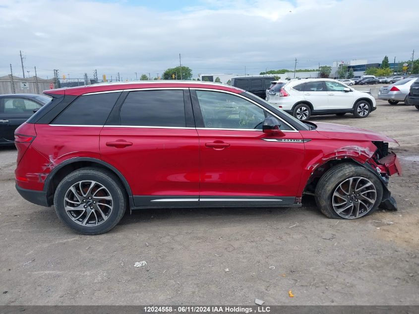 2020 Lincoln Corsair VIN: 5LMCJ1D90LUL11863 Lot: 12024558