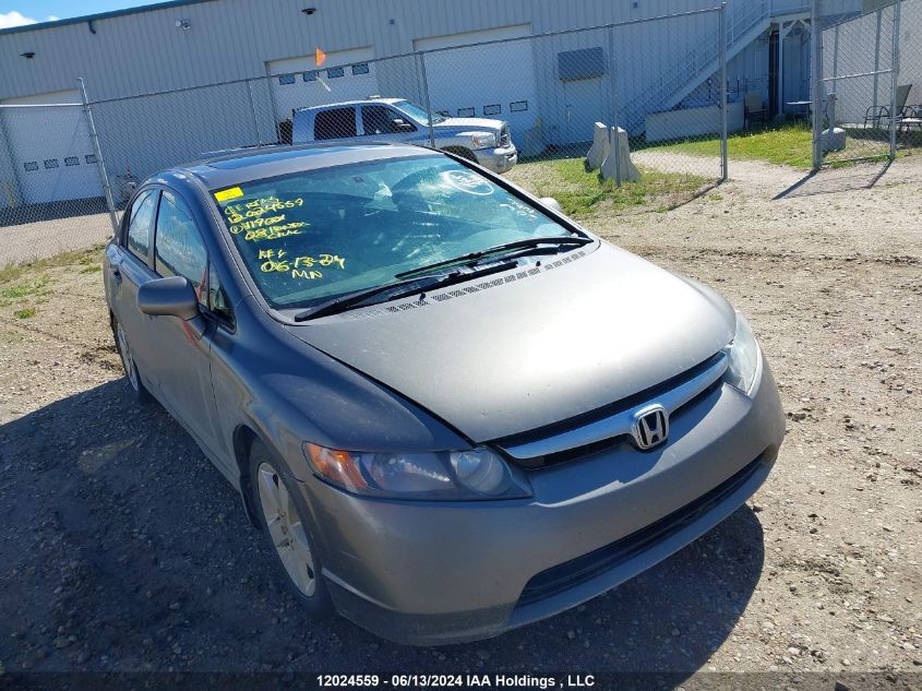 2008 Honda Civic Lx VIN: 2HGFA16528H119001 Lot: 12024559