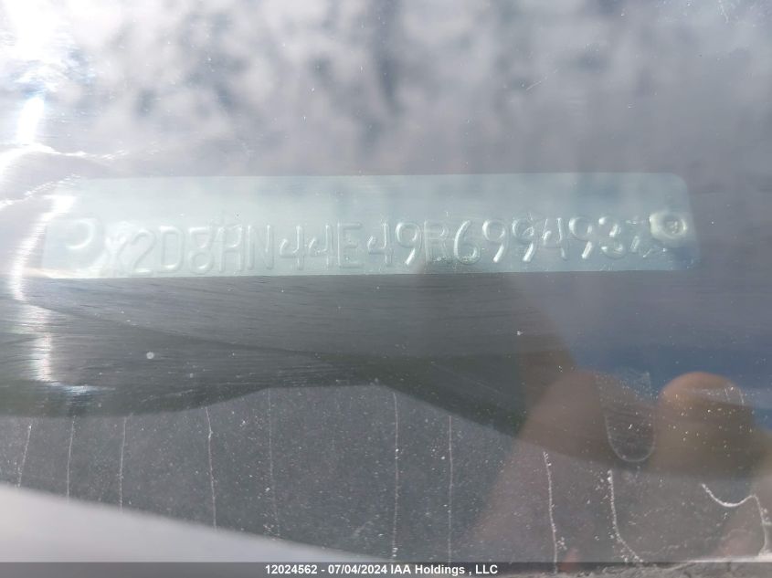 2009 Dodge Grand Caravan Se VIN: 2D8HN44E49R699493 Lot: 12024562