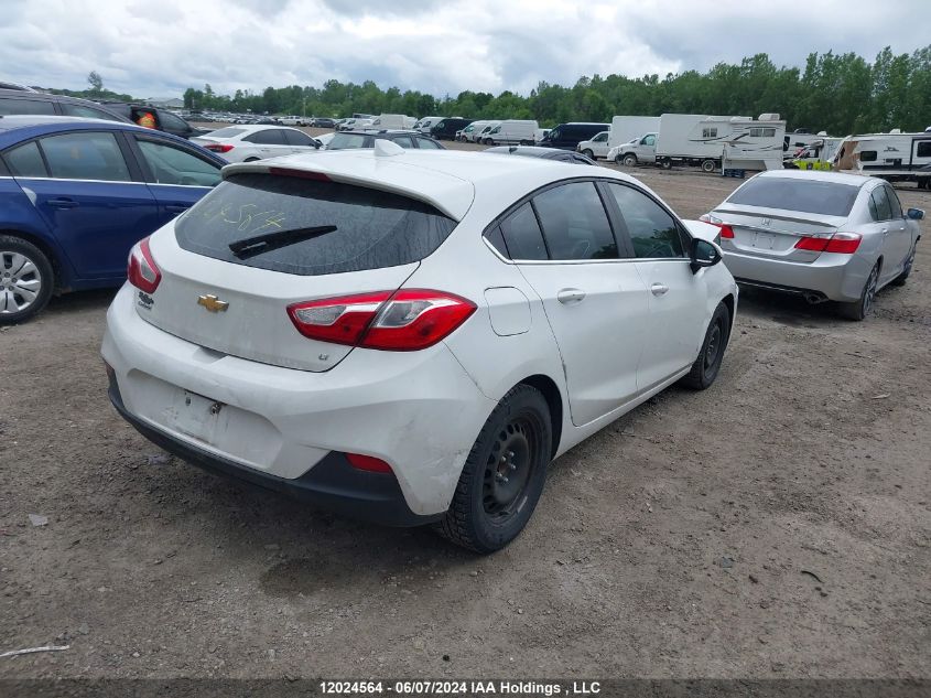 2017 Chevrolet Cruze Lt VIN: 3G1BE6SM4HS583151 Lot: 12024564