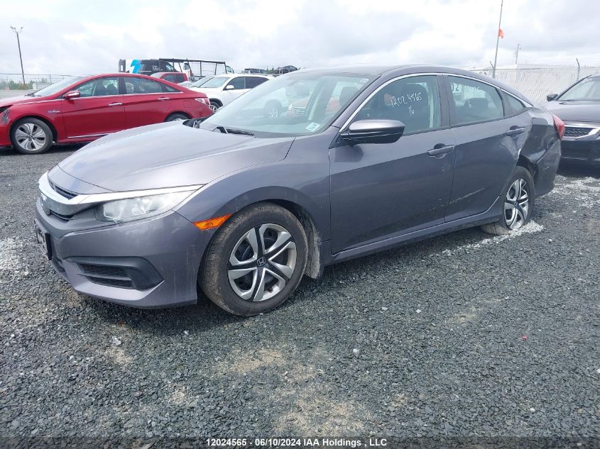 2016 Honda Civic Sedan VIN: 2HGFC2F5XGH012230 Lot: 12024565