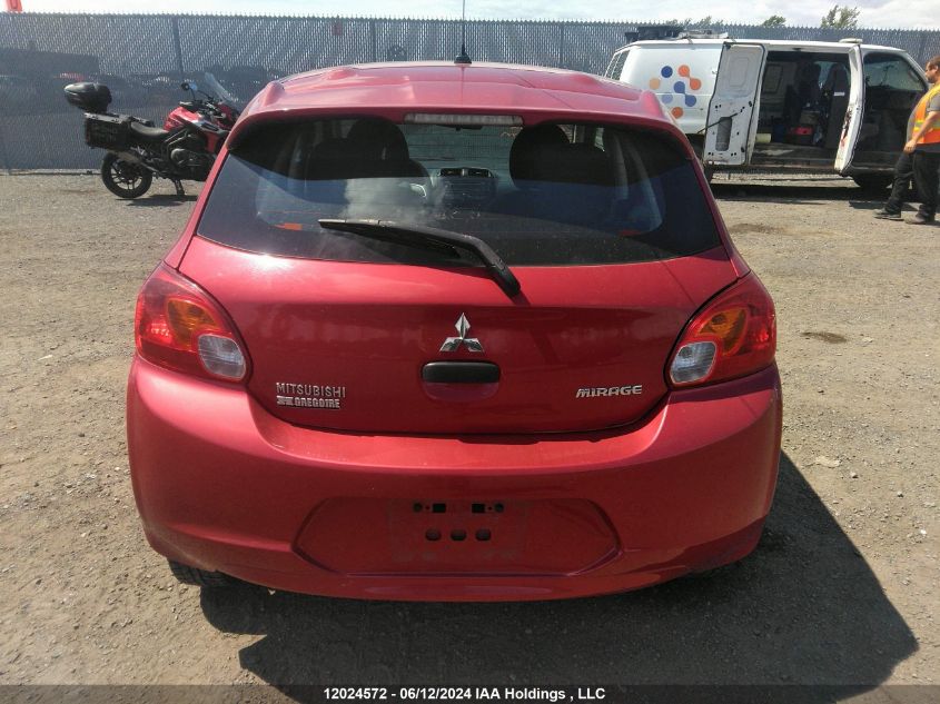 2015 Mitsubishi Mirage VIN: ML32A3HJ3FH013682 Lot: 12024572