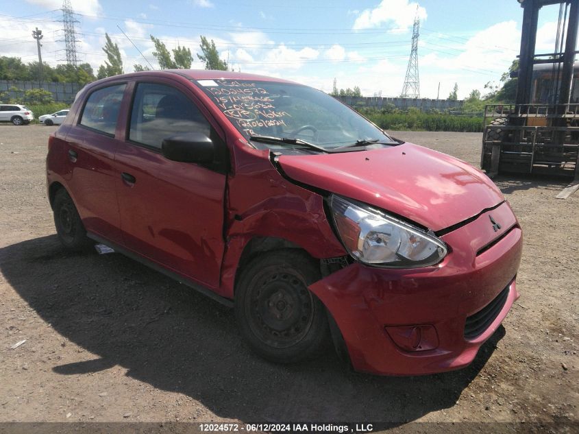 2015 Mitsubishi Mirage VIN: ML32A3HJ3FH013682 Lot: 12024572