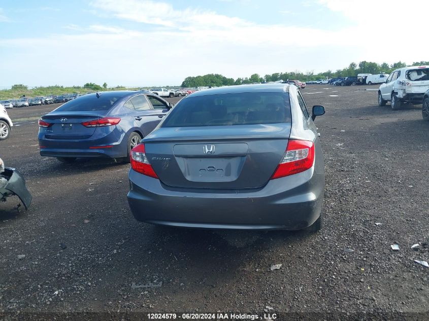 2012 Honda Civic Sdn VIN: 2HGFB2F44CH111372 Lot: 12024579