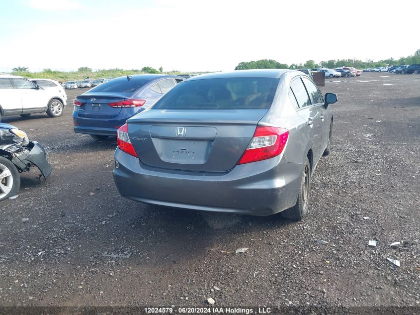 2012 Honda Civic Sdn VIN: 2HGFB2F44CH111372 Lot: 12024579