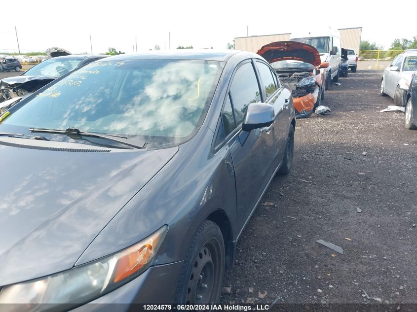 2012 Honda Civic Sdn VIN: 2HGFB2F44CH111372 Lot: 12024579