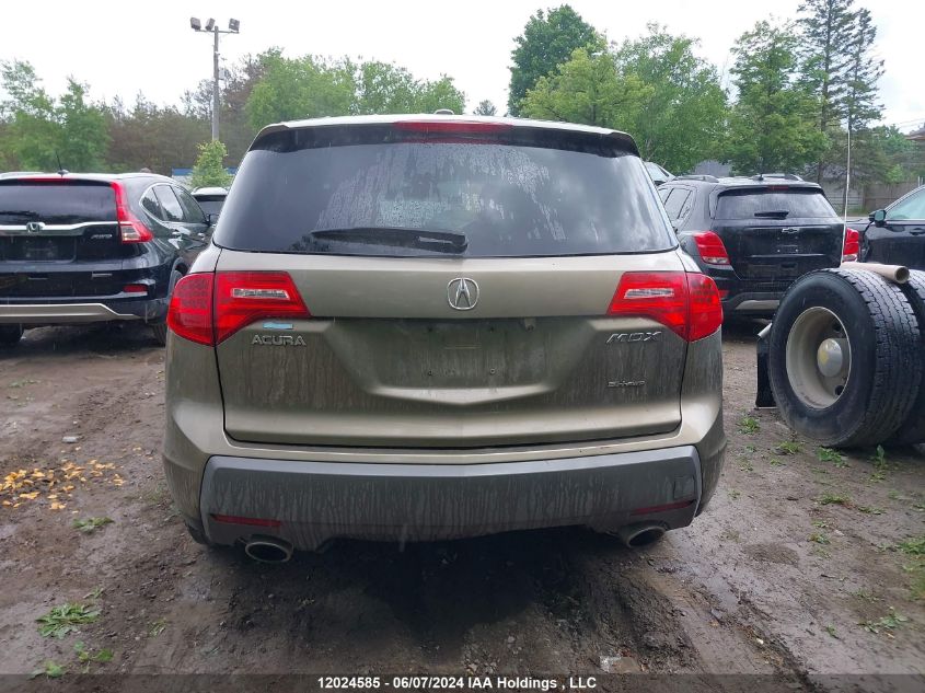 2009 Acura Mdx VIN: 2HNYD28659H002437 Lot: 12024585