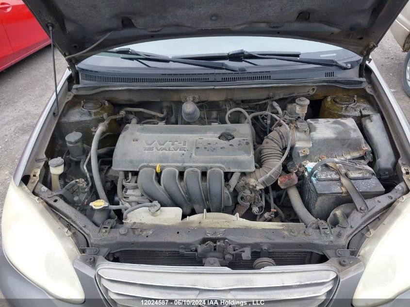 2004 Toyota Corolla VIN: 2T1BR32E84C826129 Lot: 12024587