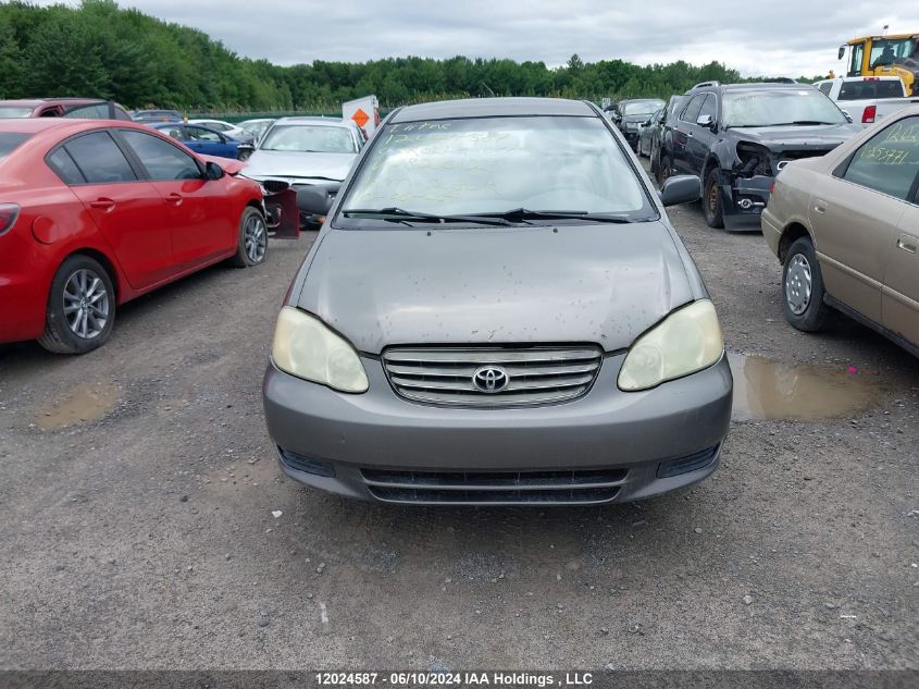 2004 Toyota Corolla VIN: 2T1BR32E84C826129 Lot: 12024587