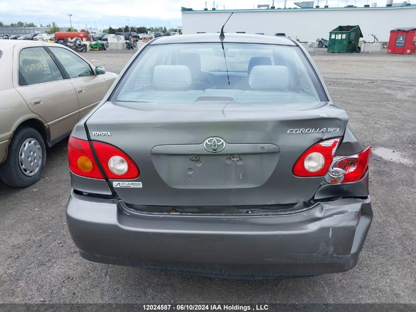 2004 Toyota Corolla VIN: 2T1BR32E84C826129 Lot: 12024587