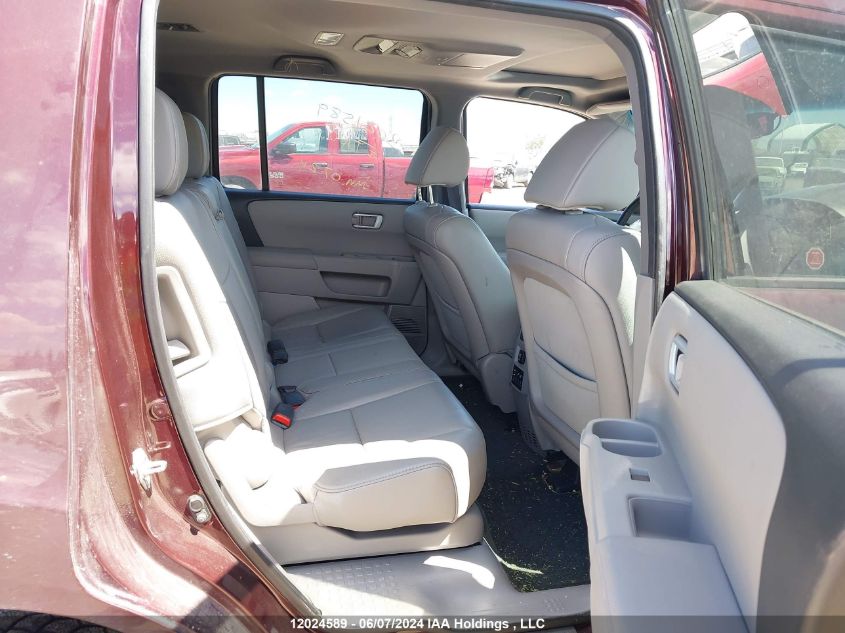 2014 Honda Pilot VIN: 5FNYF4H60EB505160 Lot: 12024589