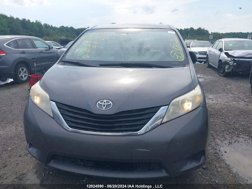 2011 Toyota Sienna Le 8 Passenger VIN: 5TDKK3DC0BS077010 Lot: 12024590