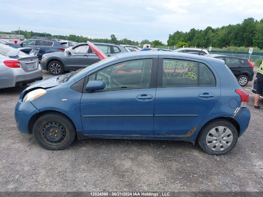 2009 Toyota Yaris Le/Rs VIN: JTDKT923595267887 Lot: 12024595