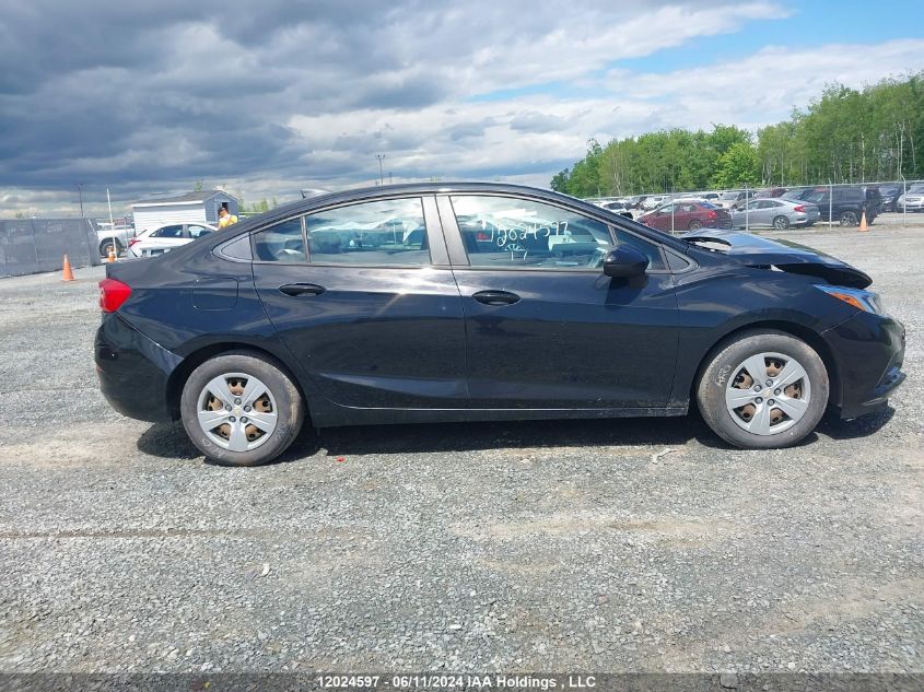 2017 Chevrolet Cruze VIN: 1G1BC5SM8H7144520 Lot: 12024597