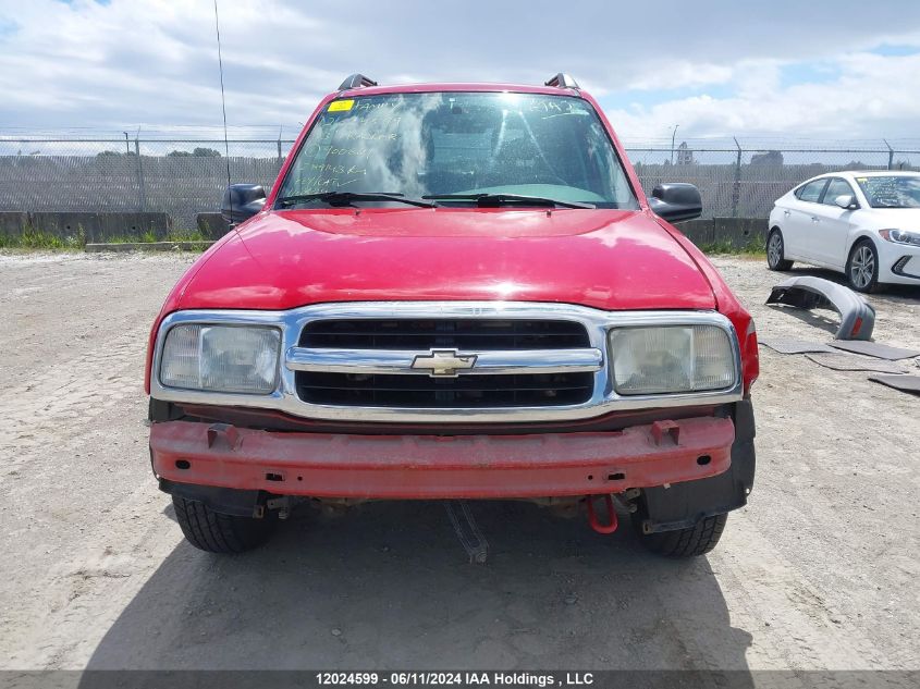 2003 Chevrolet Tracker VIN: 2CNBJ13C836900864 Lot: 12024599