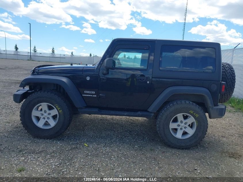 2016 Jeep Wrangler Sport VIN: 1C4AJWAG9GL100266 Lot: 12024614