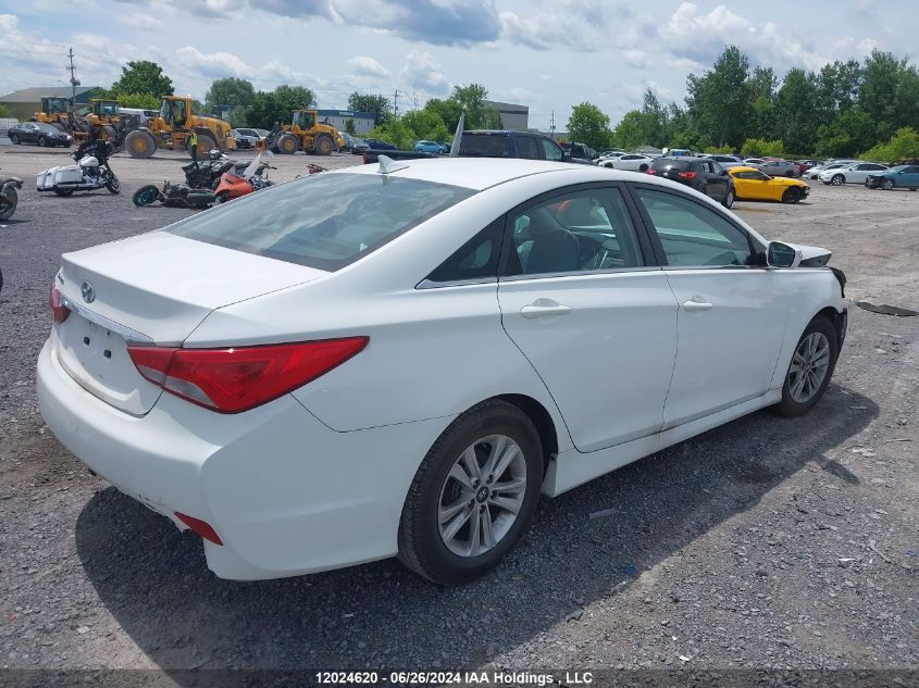 2014 Hyundai Sonata VIN: 5NPEB4AC2EH828822 Lot: 12024620