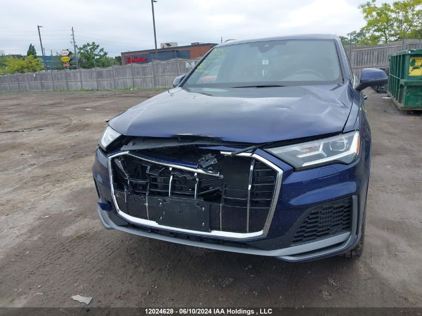 2022 Audi Q7 VIN: WA1MXBF70ND019526 Lot: 12024628