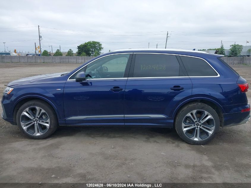 2022 Audi Q7 VIN: WA1MXBF70ND019526 Lot: 12024628
