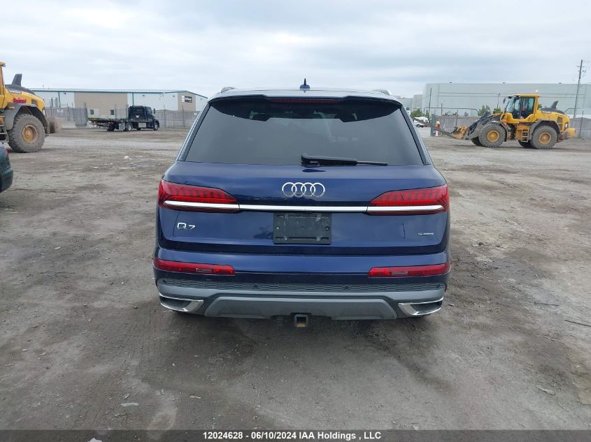 2022 Audi Q7 VIN: WA1MXBF70ND019526 Lot: 12024628