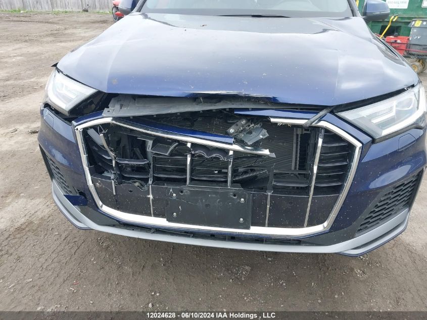 2022 Audi Q7 VIN: WA1MXBF70ND019526 Lot: 12024628