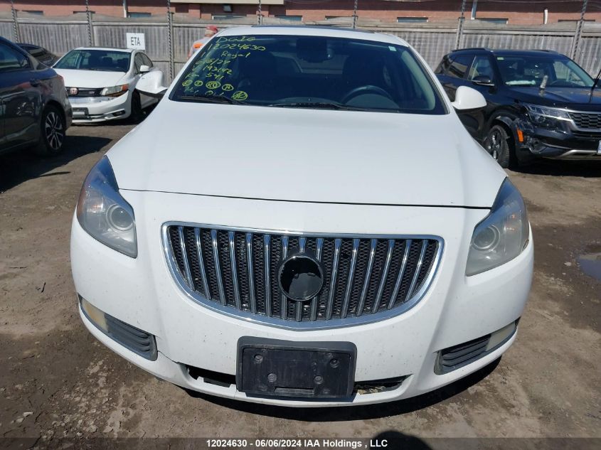 2011 Buick Regal Cxl VIN: 2G4G05GV4B9193142 Lot: 12024630