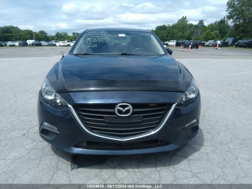 2015 Mazda Mazda3 VIN: 3MZBM1U77FM153360 Lot: 12024639