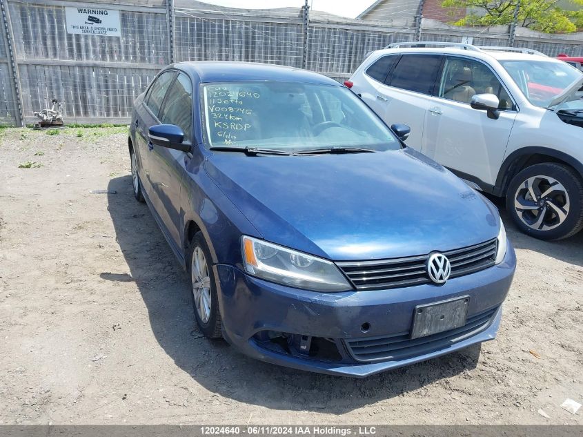 2011 Volkswagen Jetta Sedan VIN: 3VWDK7AJ1BM008746 Lot: 12024640