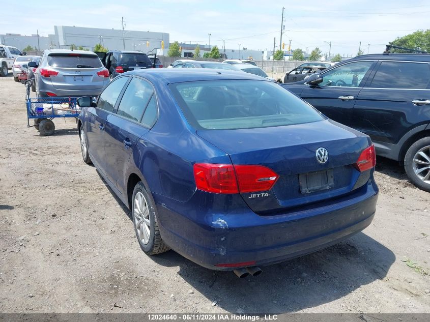 2011 Volkswagen Jetta Sedan VIN: 3VWDK7AJ1BM008746 Lot: 12024640