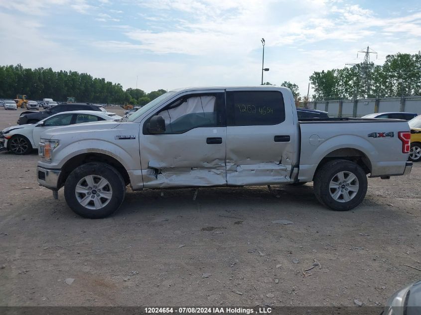 2018 Ford F-150 Xlt VIN: 1FTEW1EP9JKE09474 Lot: 12024654