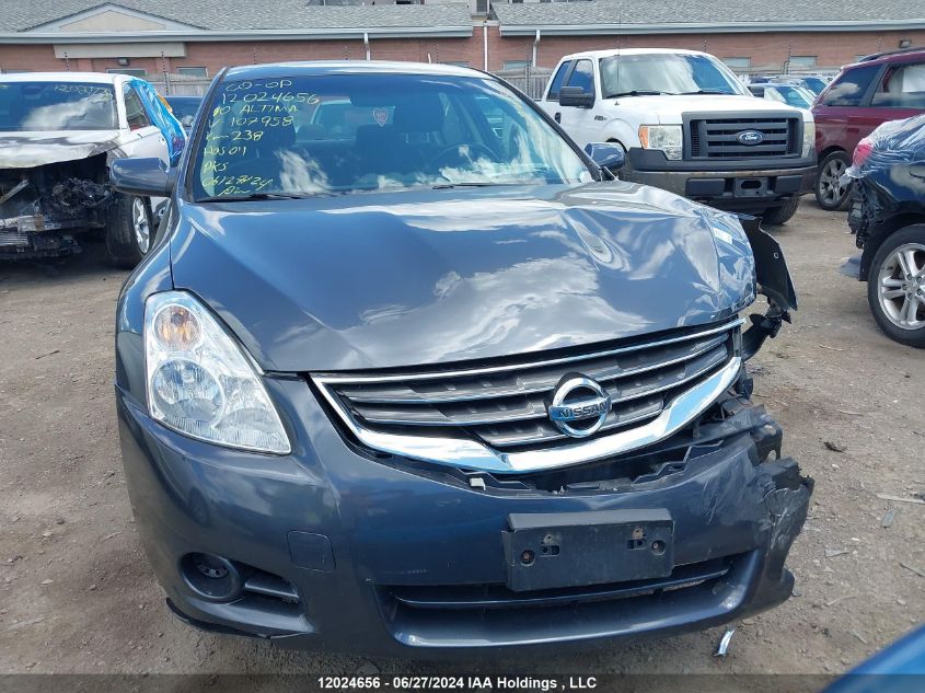 2010 Nissan Altima 2.5 S VIN: 1N4AL2AP7AC107958 Lot: 12024656