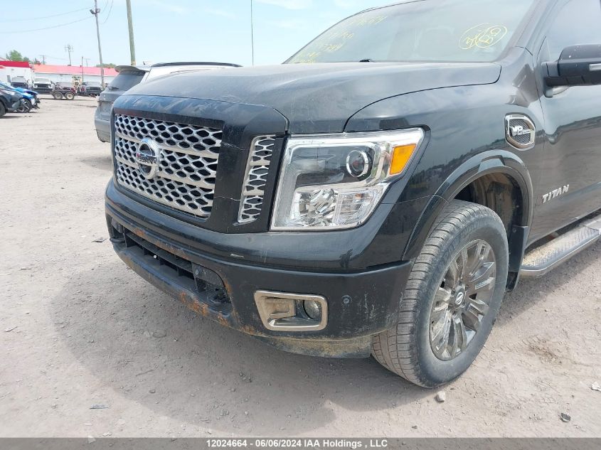 2017 Nissan Titan Sv/Sl/Pro-4X/Plat Res VIN: 1N6AA1E55HN533744 Lot: 12024664