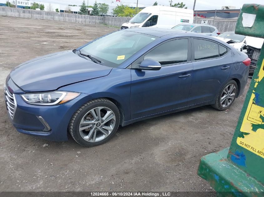 2017 Hyundai Elantra Se/Value/Limited VIN: KMHD84LF8HU254783 Lot: 12024665