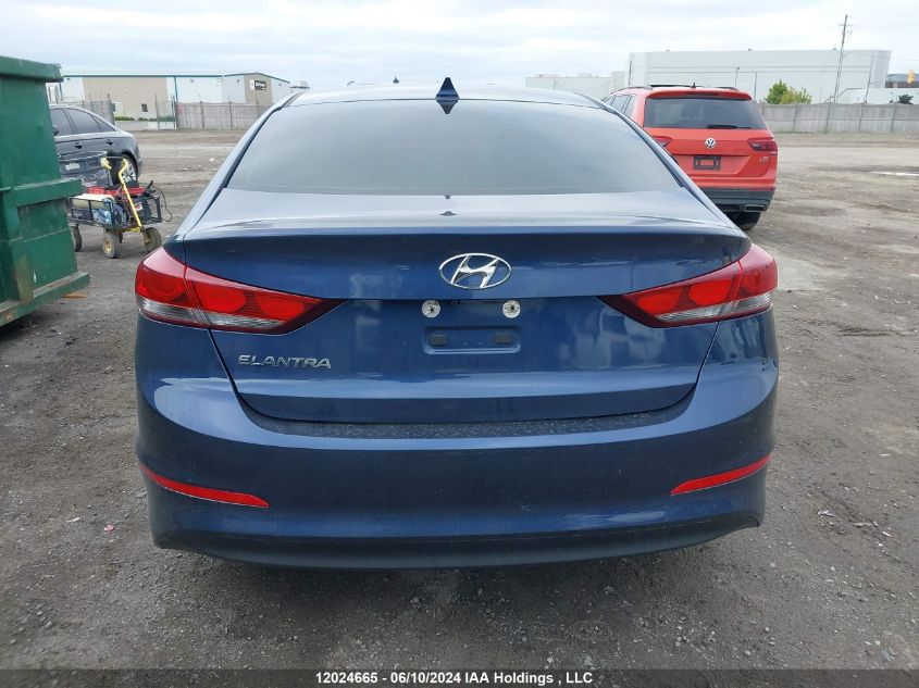 2017 Hyundai Elantra Se/Value/Limited VIN: KMHD84LF8HU254783 Lot: 12024665